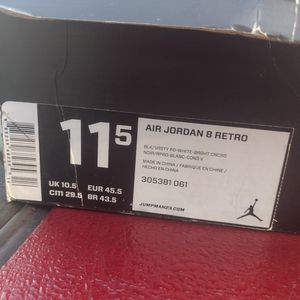 Air Jordan retro 8 playoffs